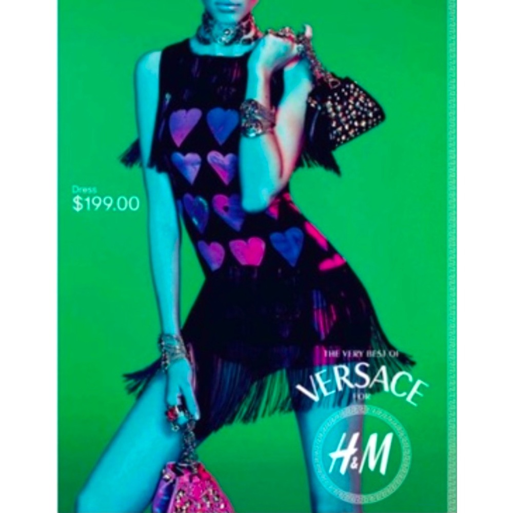 Versace H&M cocktail dress